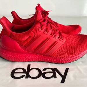 *SPECIAL* Adidas UltraBoost 2.0, Scarlet Red, Running Shoes, Size 11.5